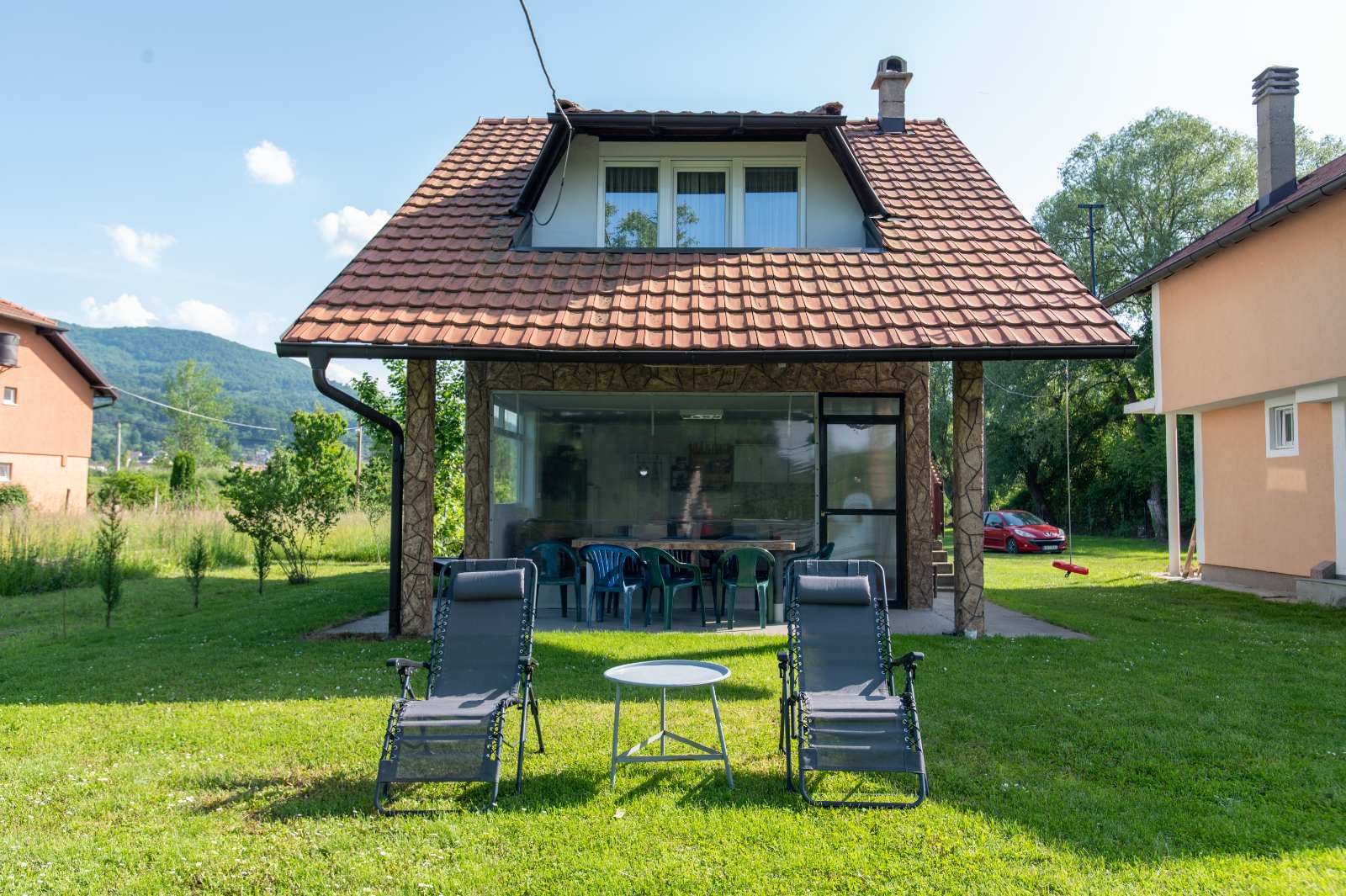 vikendica na Drini u Banji Koviljači